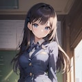 制服の子2 2枚目