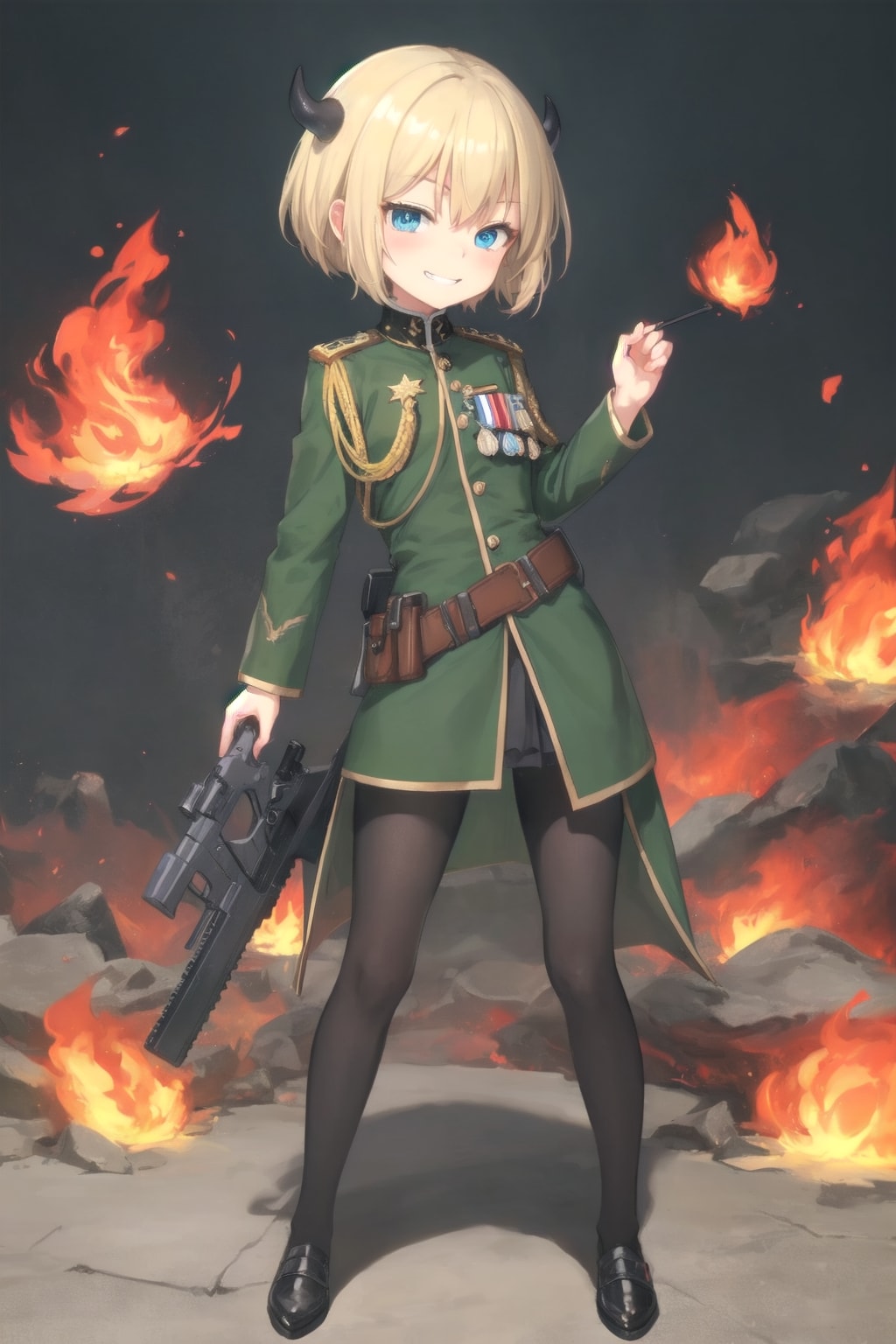 軍服少女