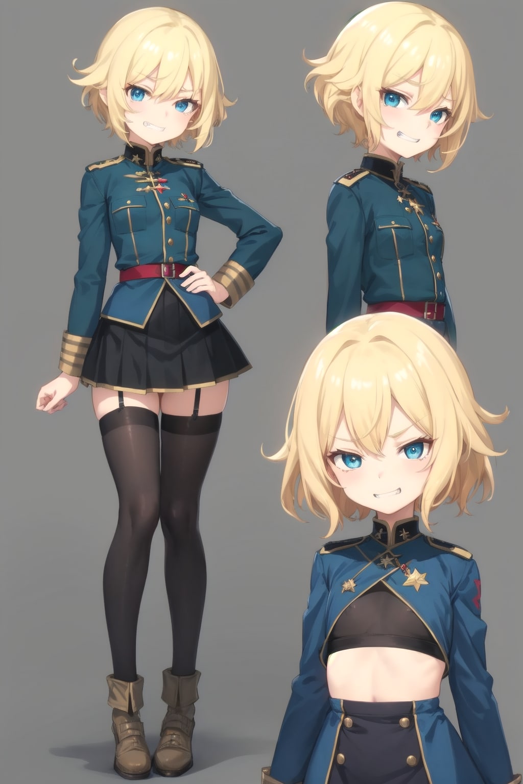 軍服少女