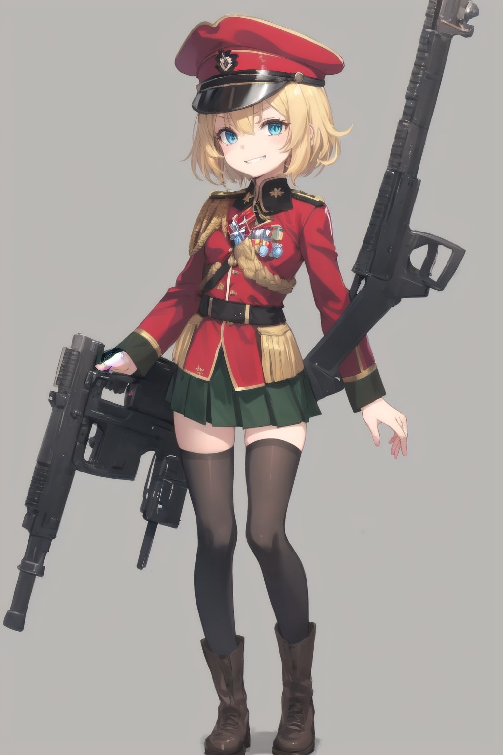 軍服少女