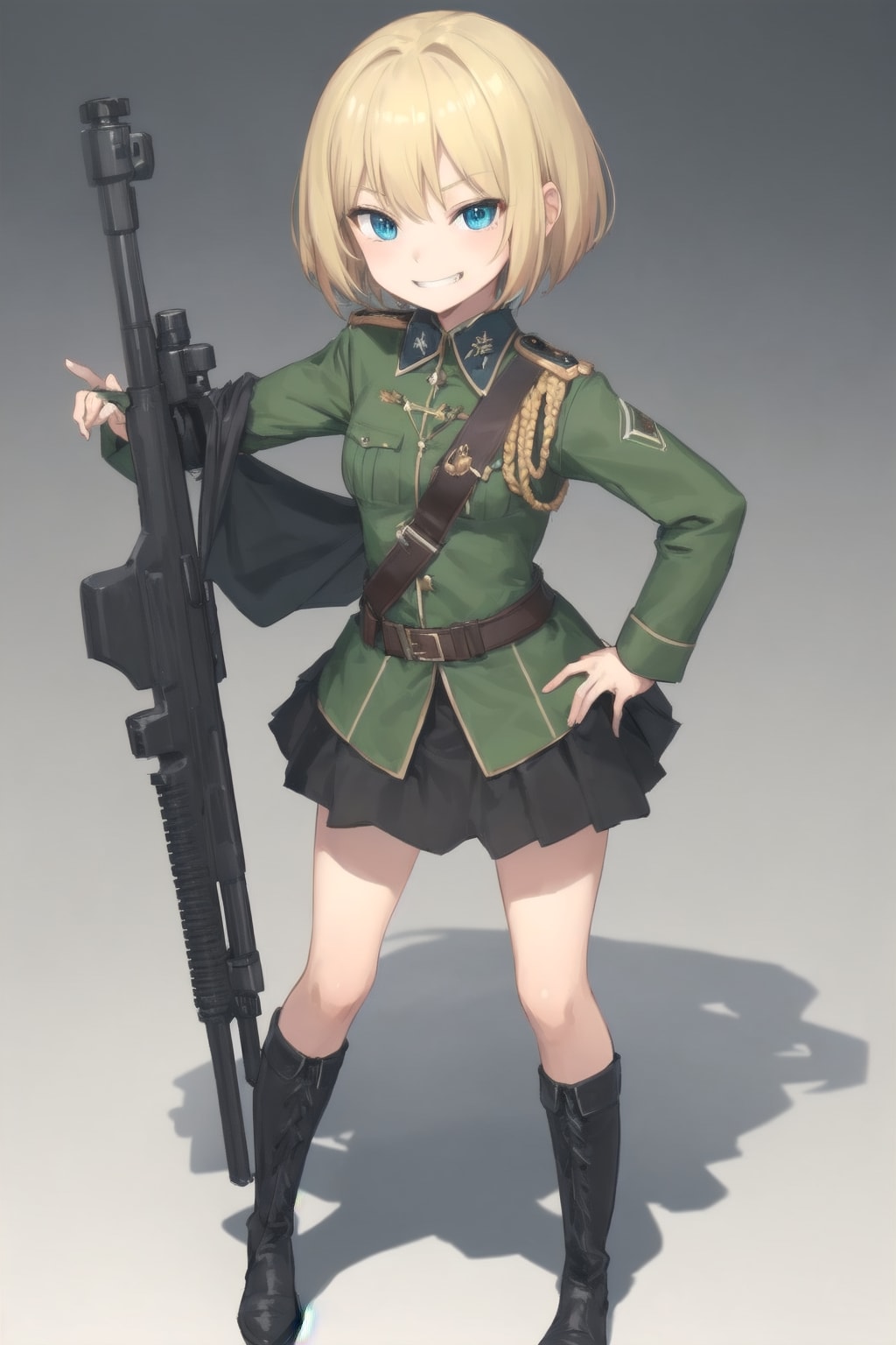軍服少女