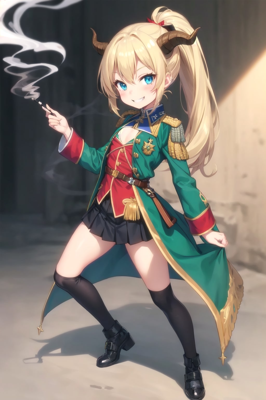 軍服少女