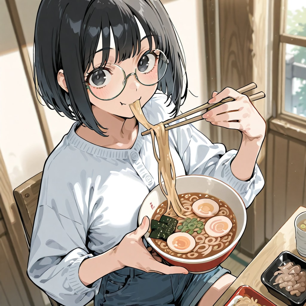 らーめん🍜 | の人気AIイラスト・グラビア