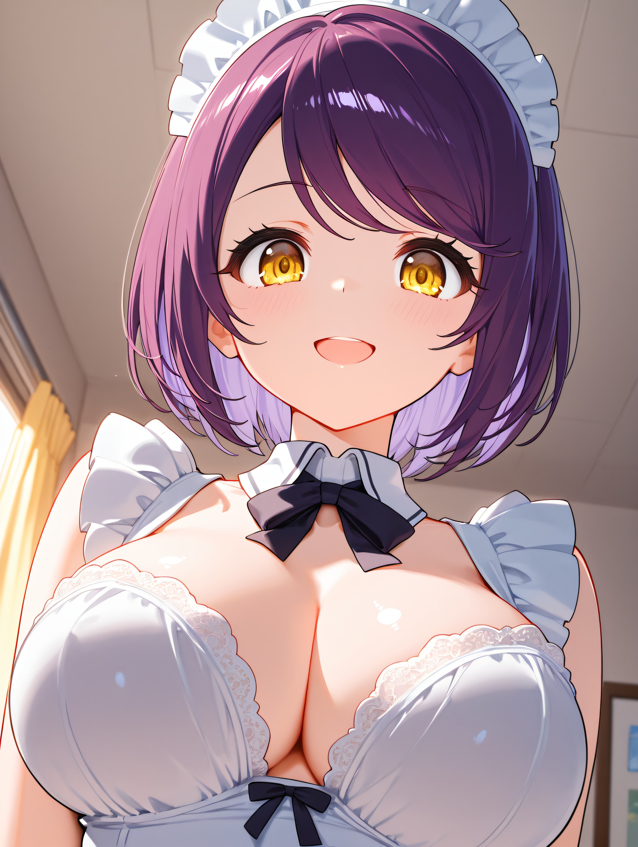 こんばんは（挨拶メイドの芽衣ちゃん）