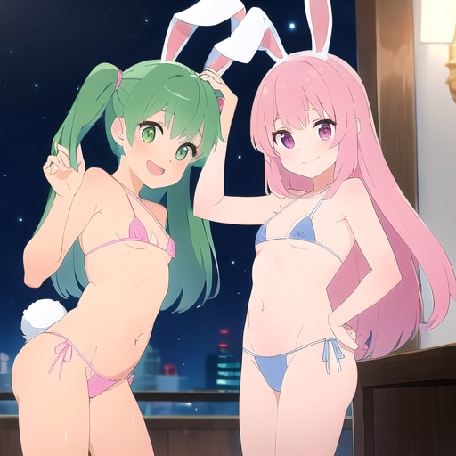 ビキニバニーガール