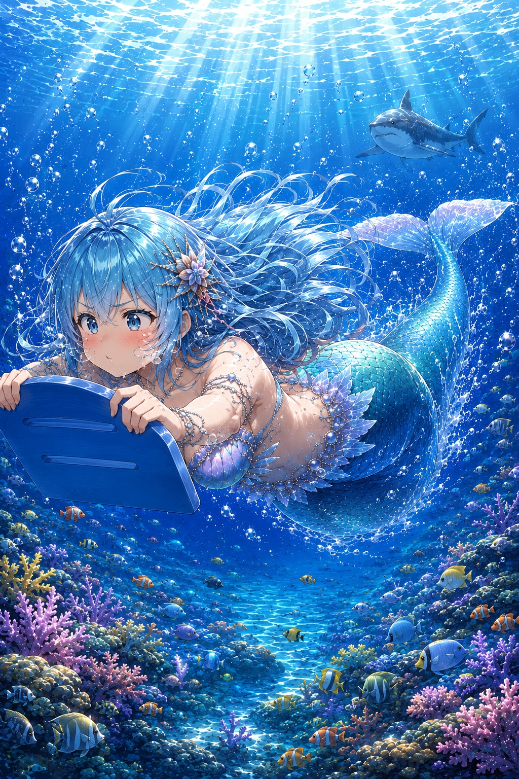 マーメイドさんは泳げない③
