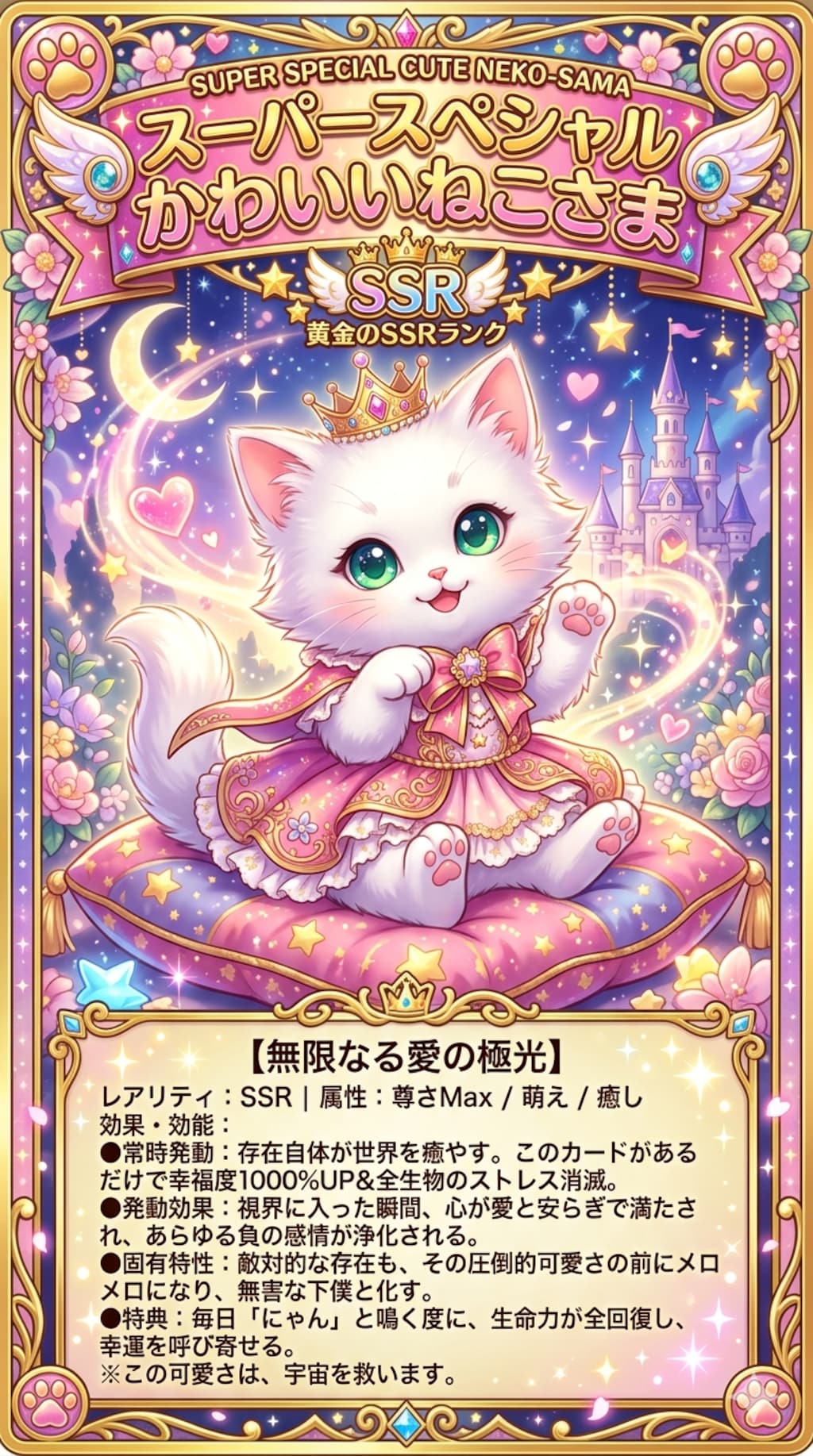 SSRかにをくえるんだな