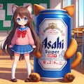 猫耳を生やしてもらったビール缶 4枚目