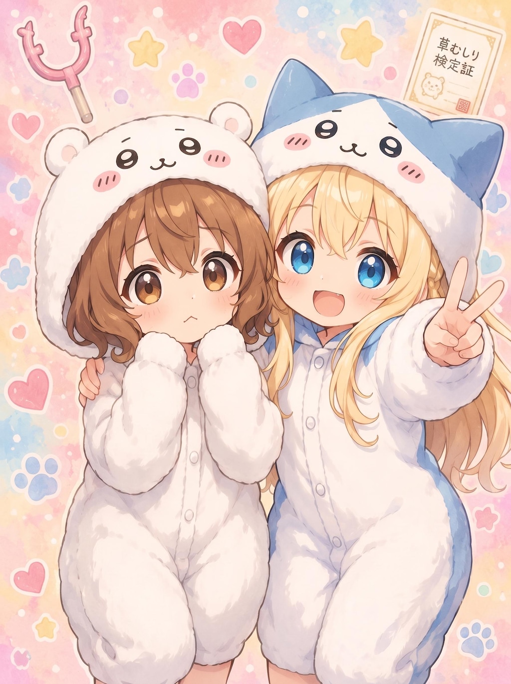 ふたりでちいかわ