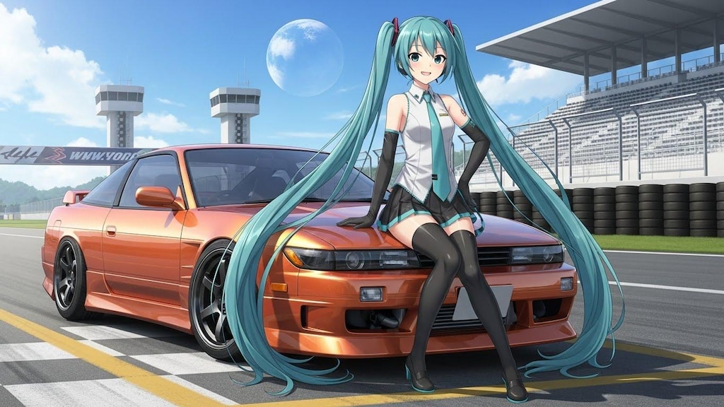 初音ミクとシルエイティ