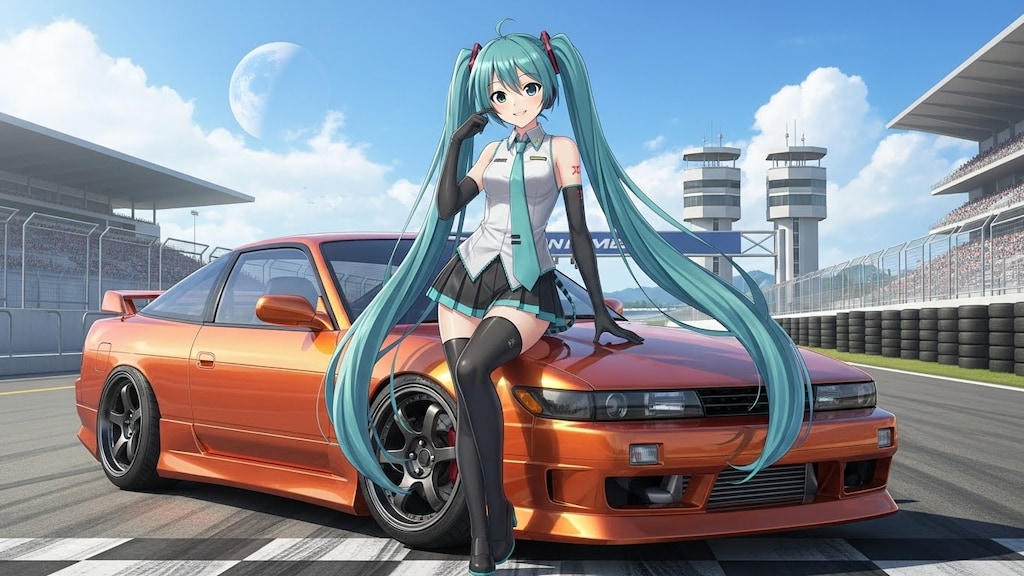 初音ミクとシルエイティ