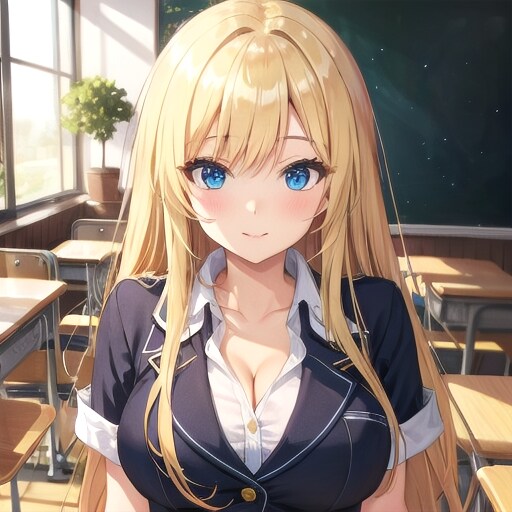 金髪　巨乳　美少女も良い