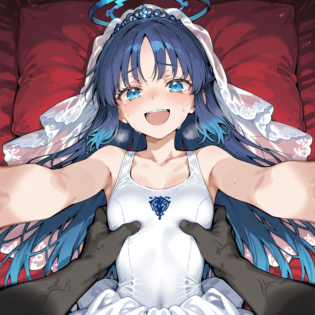 スクール水着ウェディングドレス