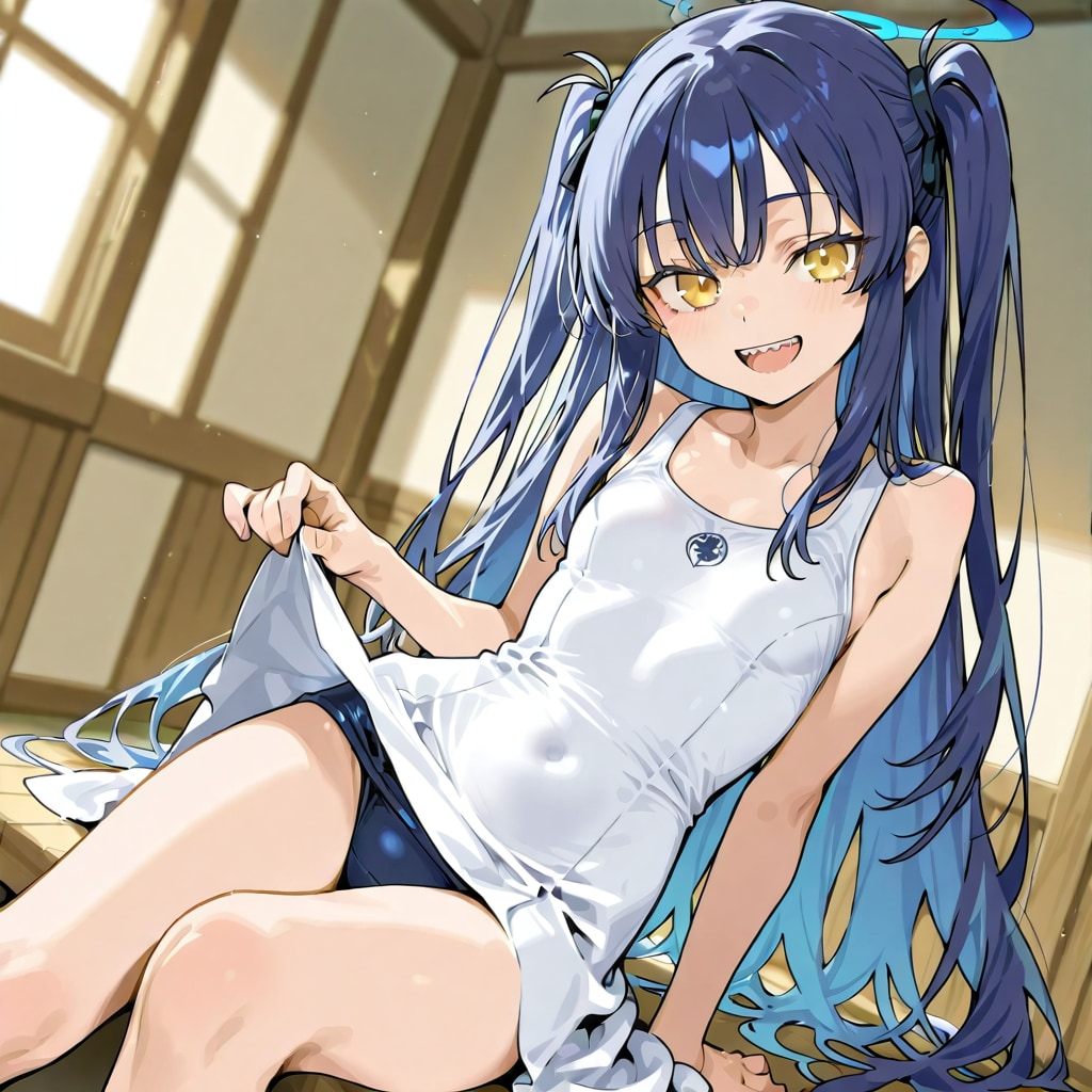 スクール水着ウェディングドレス