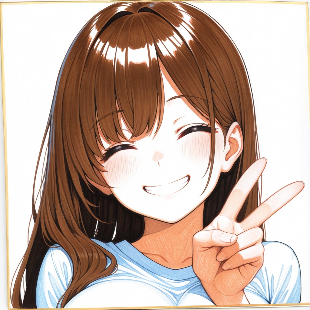 色紙風イラスト
