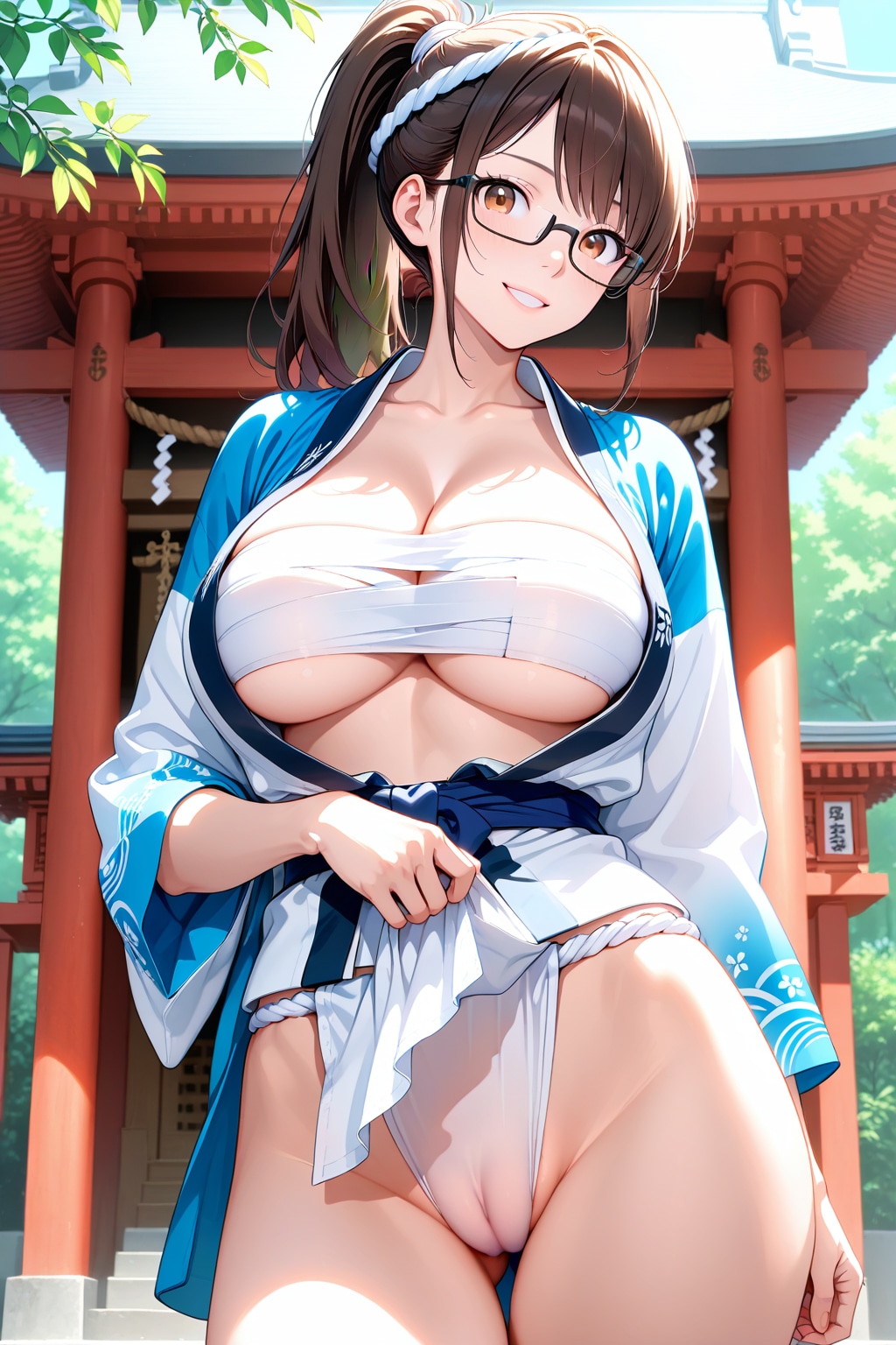 ３日のお祭り少女