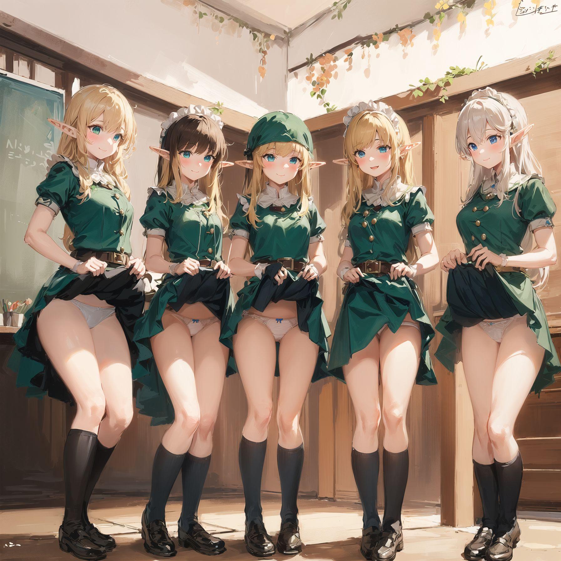 エルフの学園祭