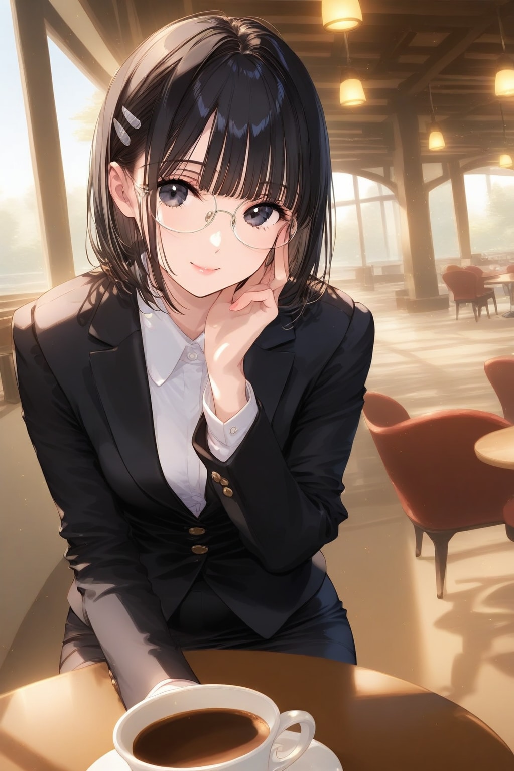 リップ💋がちがうメガネちゃん👓✨