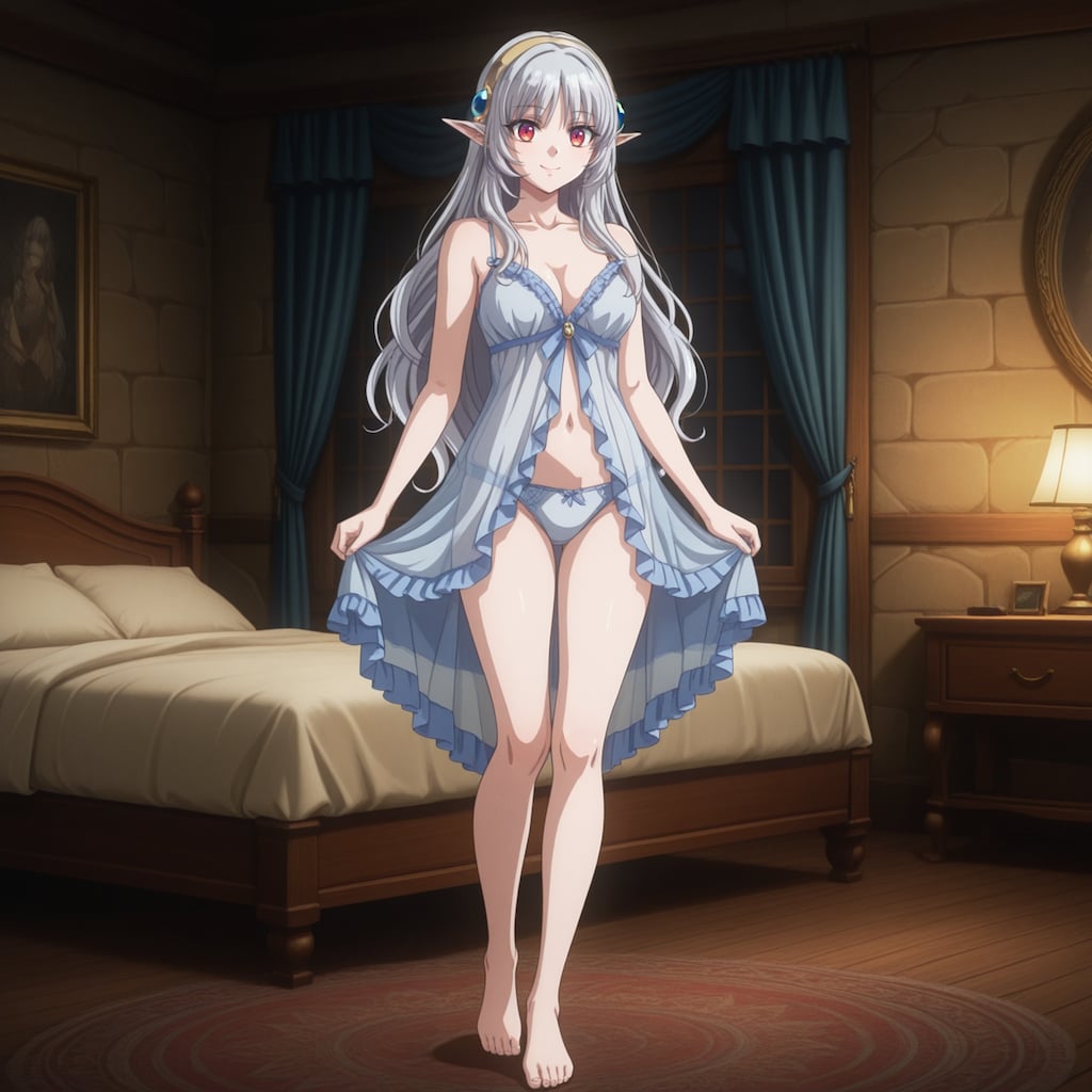 アメリア・ローズクォーツ【ベビードール立ちポーズ】