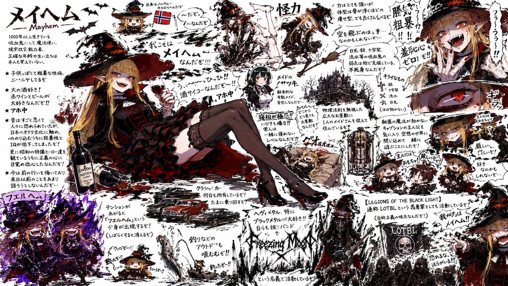 はやりのファンアート