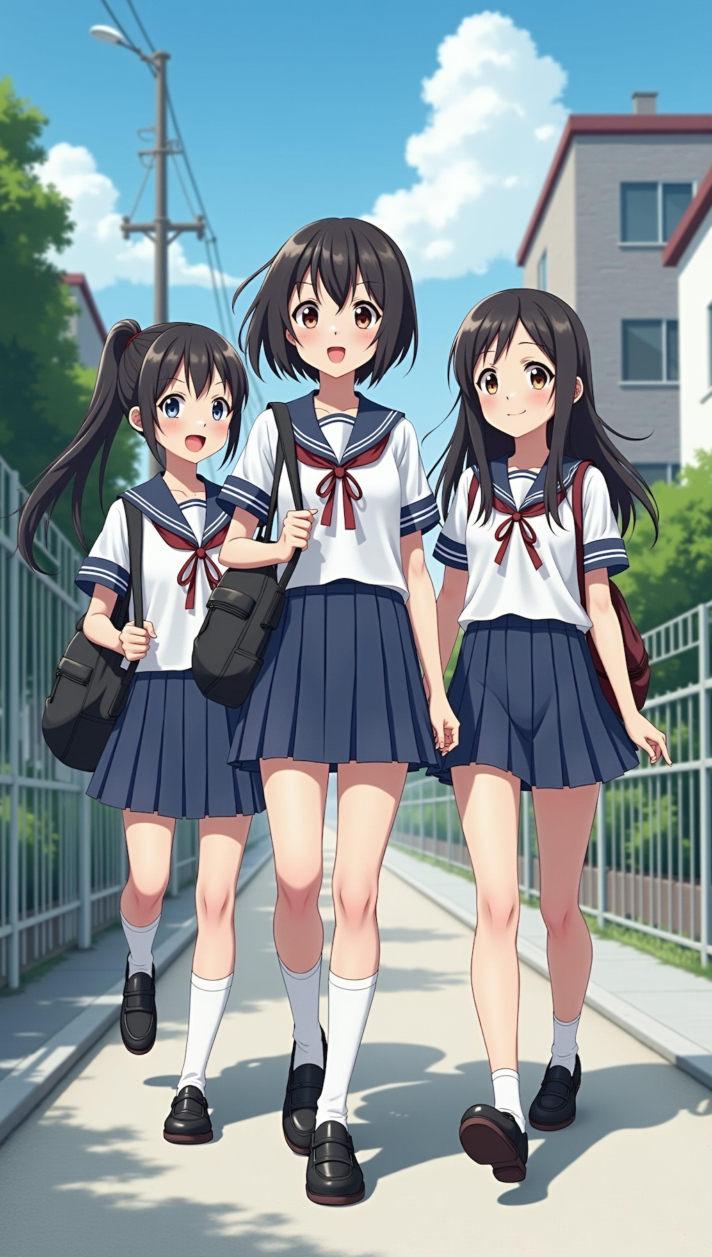 jcとjkの描き分け能力(jc編5枚)