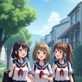 jcとjkの描き分け能力(jc編5枚) 2枚目