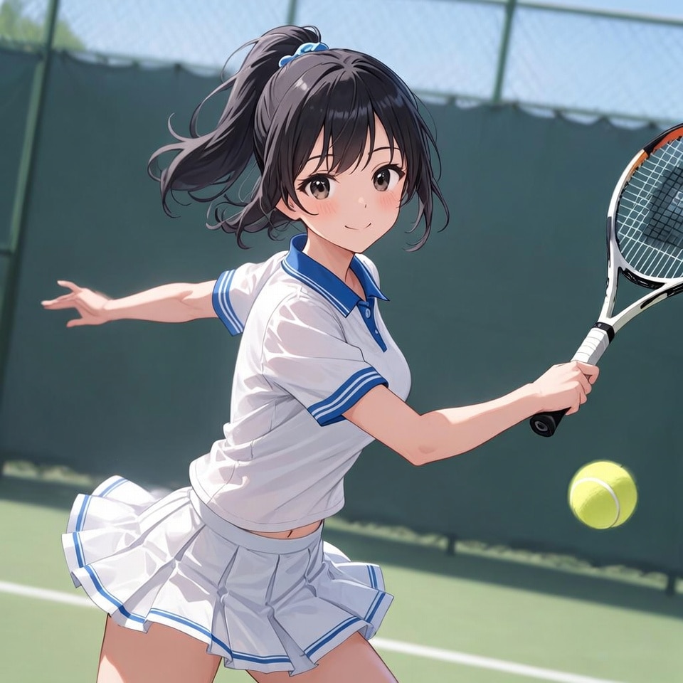 テニス女子 | の人気AIイラスト・グラビア