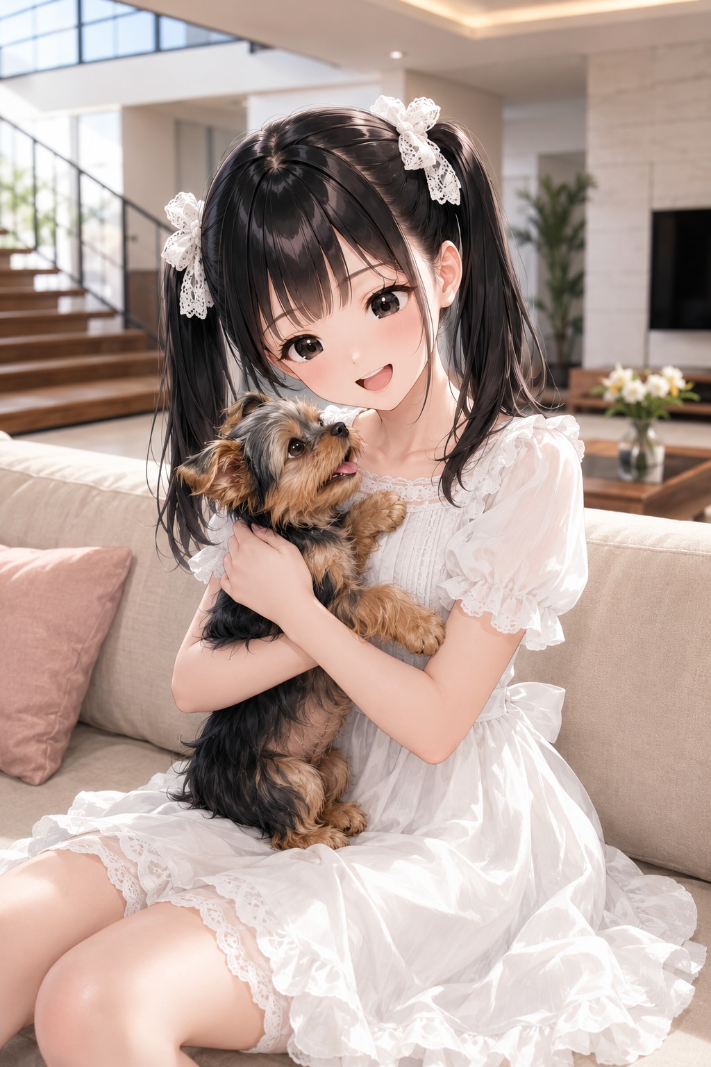 今日は、ヨークシャー・テリア ありがとうの日〜♪キミ可愛いね〜💖