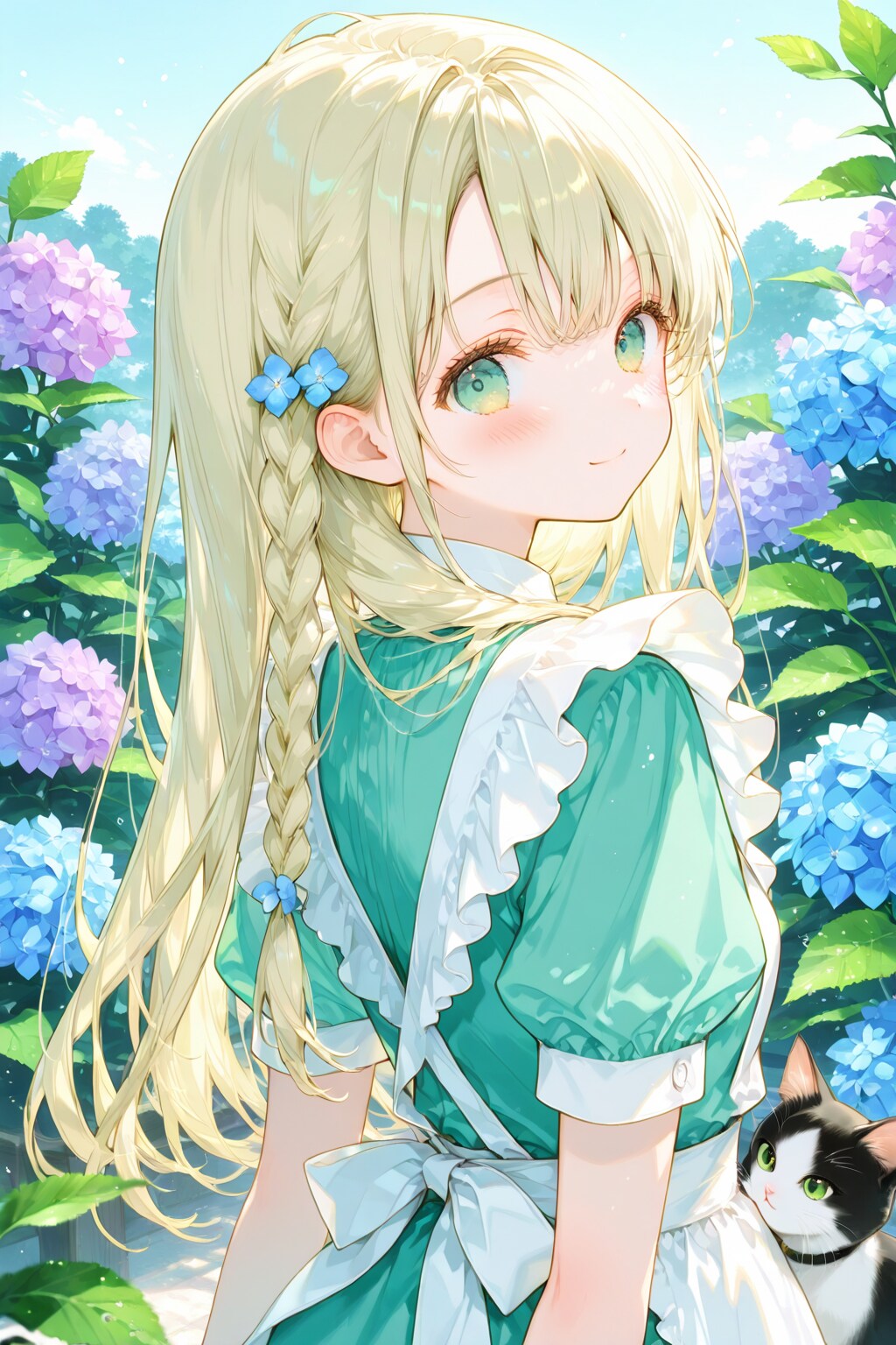 サラサラストレートのロングヘア