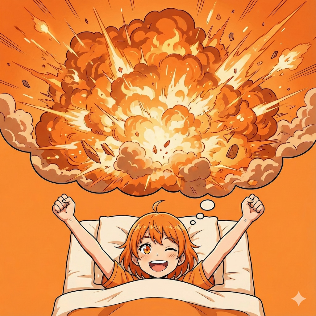 🧡彩ちゃんの初夢