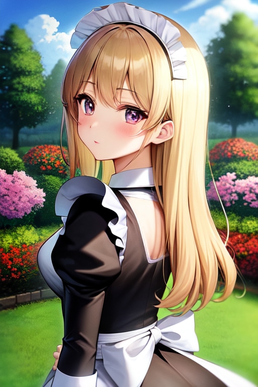 見返りメイドさん