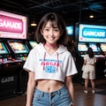 ゲーセンに居た女の子 4枚目
