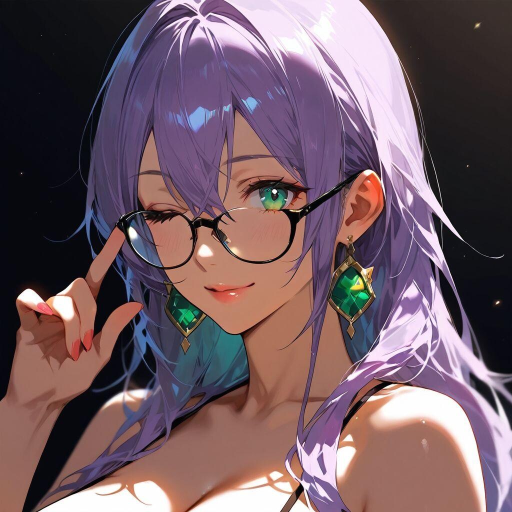 ウインク眼鏡
