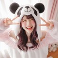 はしゃぐパンダ娘 12枚目