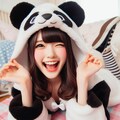 はしゃぐパンダ娘 7枚目
