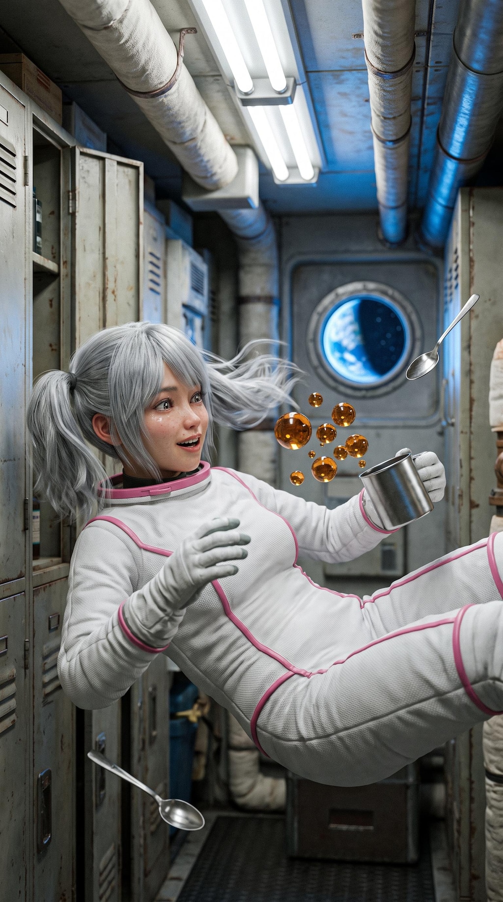 Tea Time in Zero Gravity