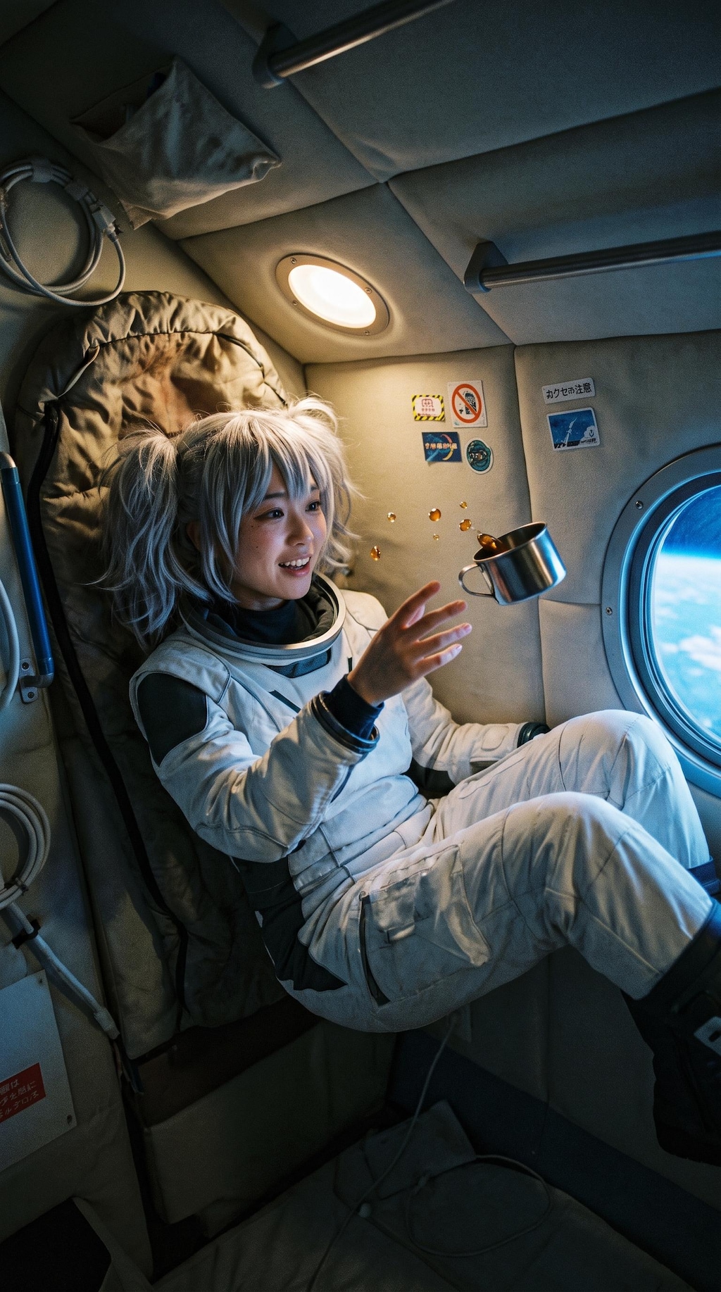 Tea Time in Zero Gravity