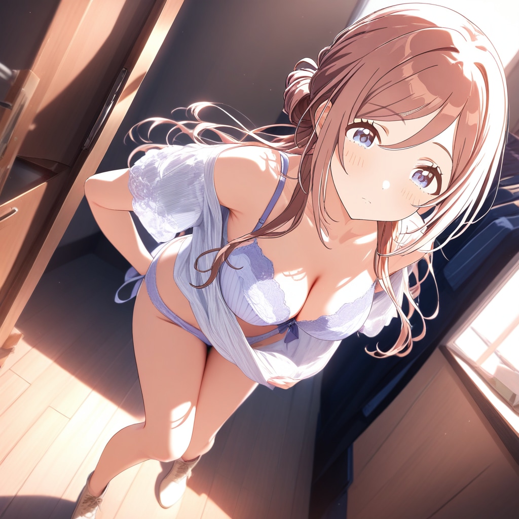 姫崎莉波着替え中
