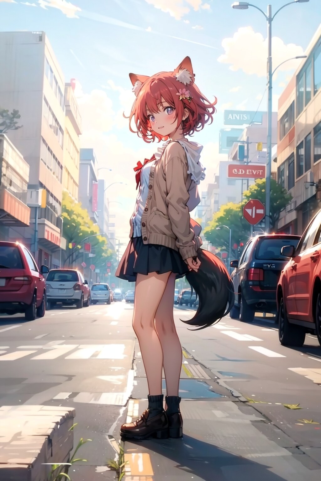 今日の狐耳娘 | の人気AIイラスト・グラビア