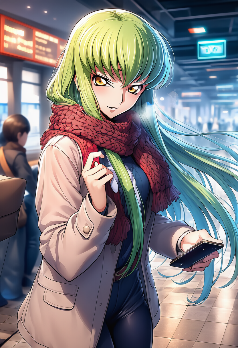 白い息の合図 ― A Signal in the Air | の人気AIイラスト・グラビア