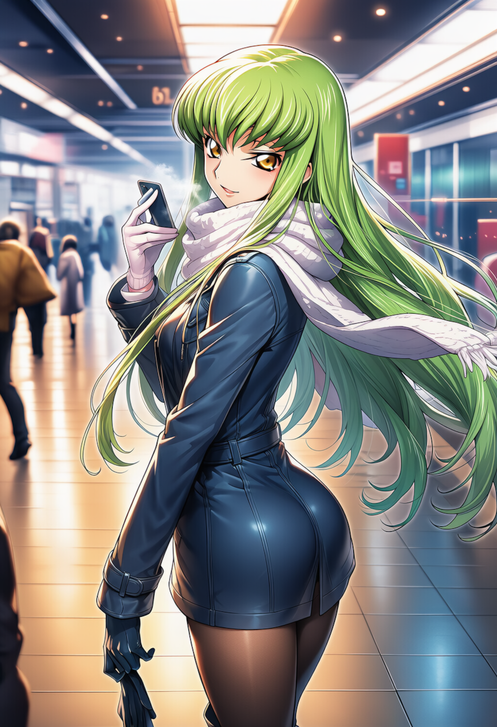 白い息の合図 ― A Signal in the Air