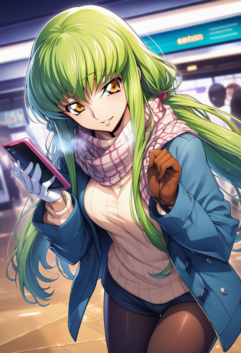 白い息の合図 ― A Signal in the Air