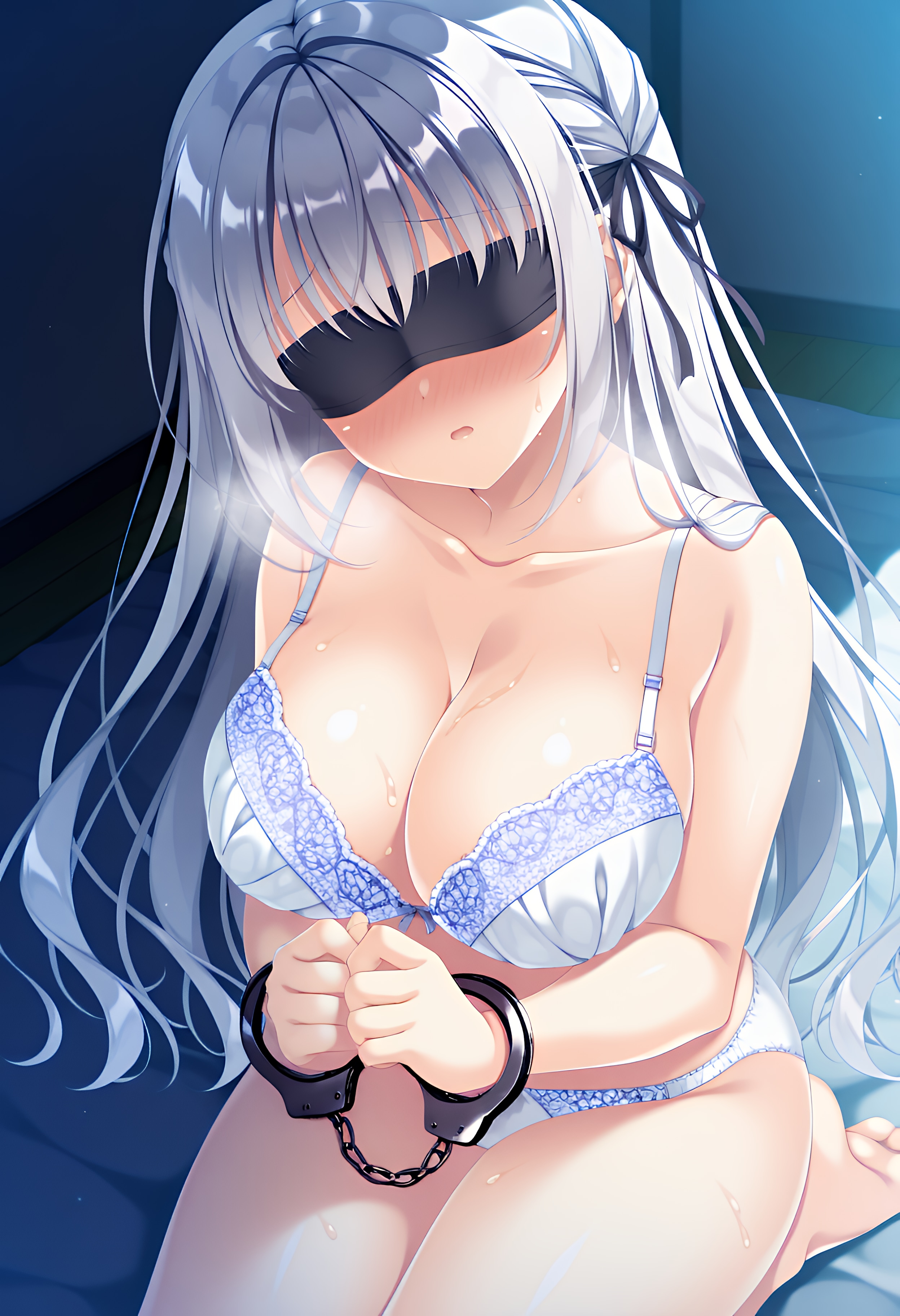暗い夜に君を縛る
