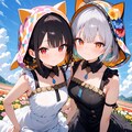 リナちゃんとフロル 2枚目