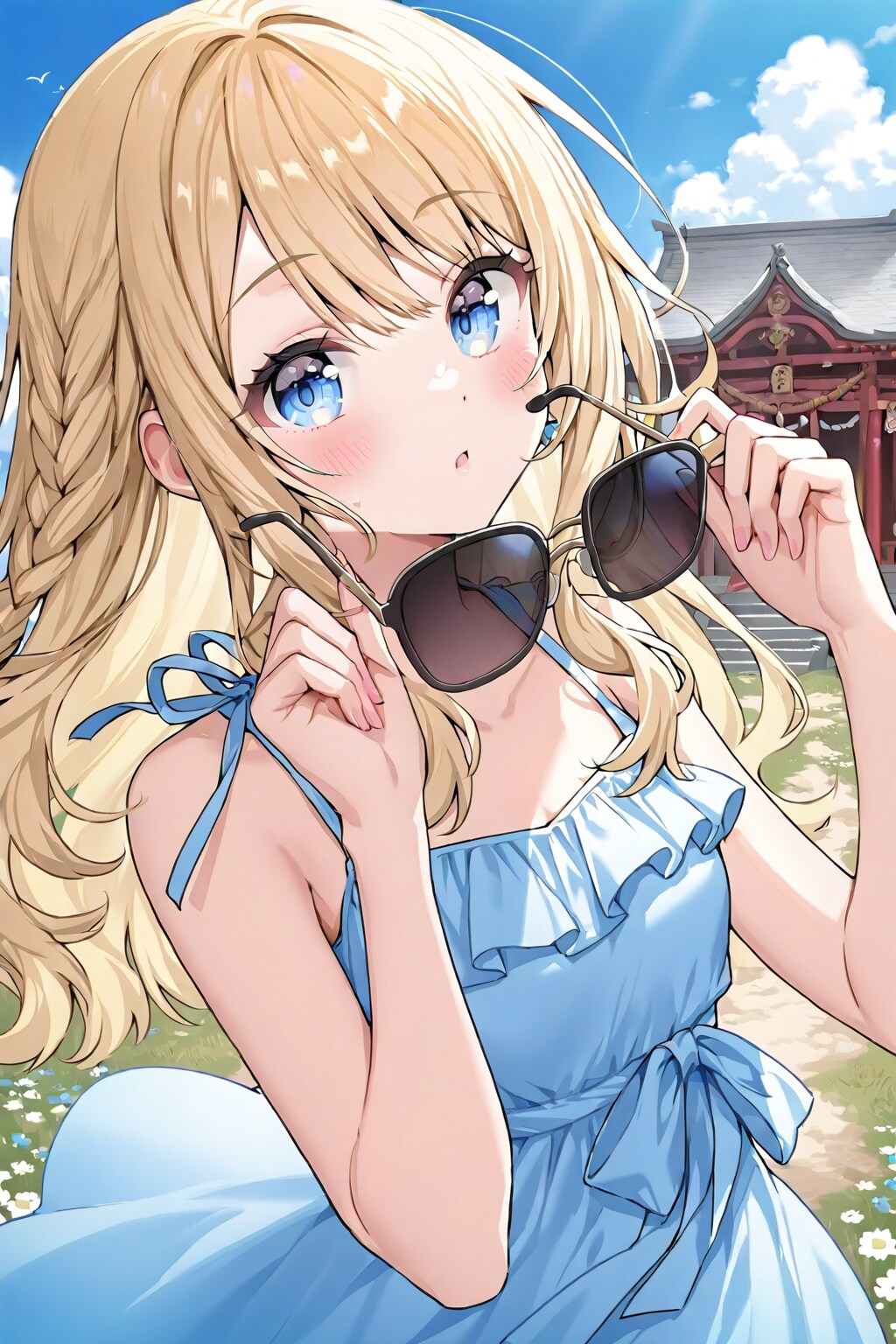 サングラスかけなきゃ