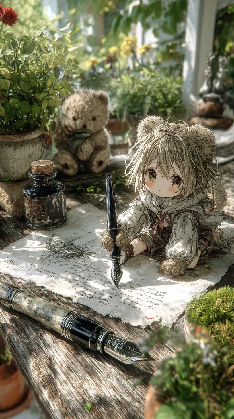 万年筆✒️ | の人気AIイラスト・グラビア