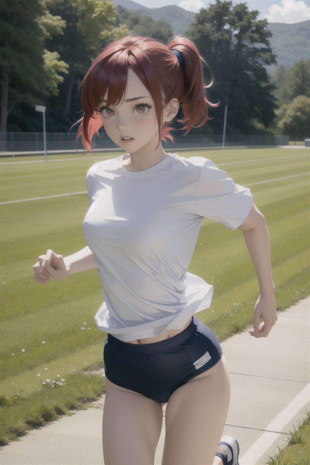 (12作品)ランニング(やる気あり)/running(motivated)