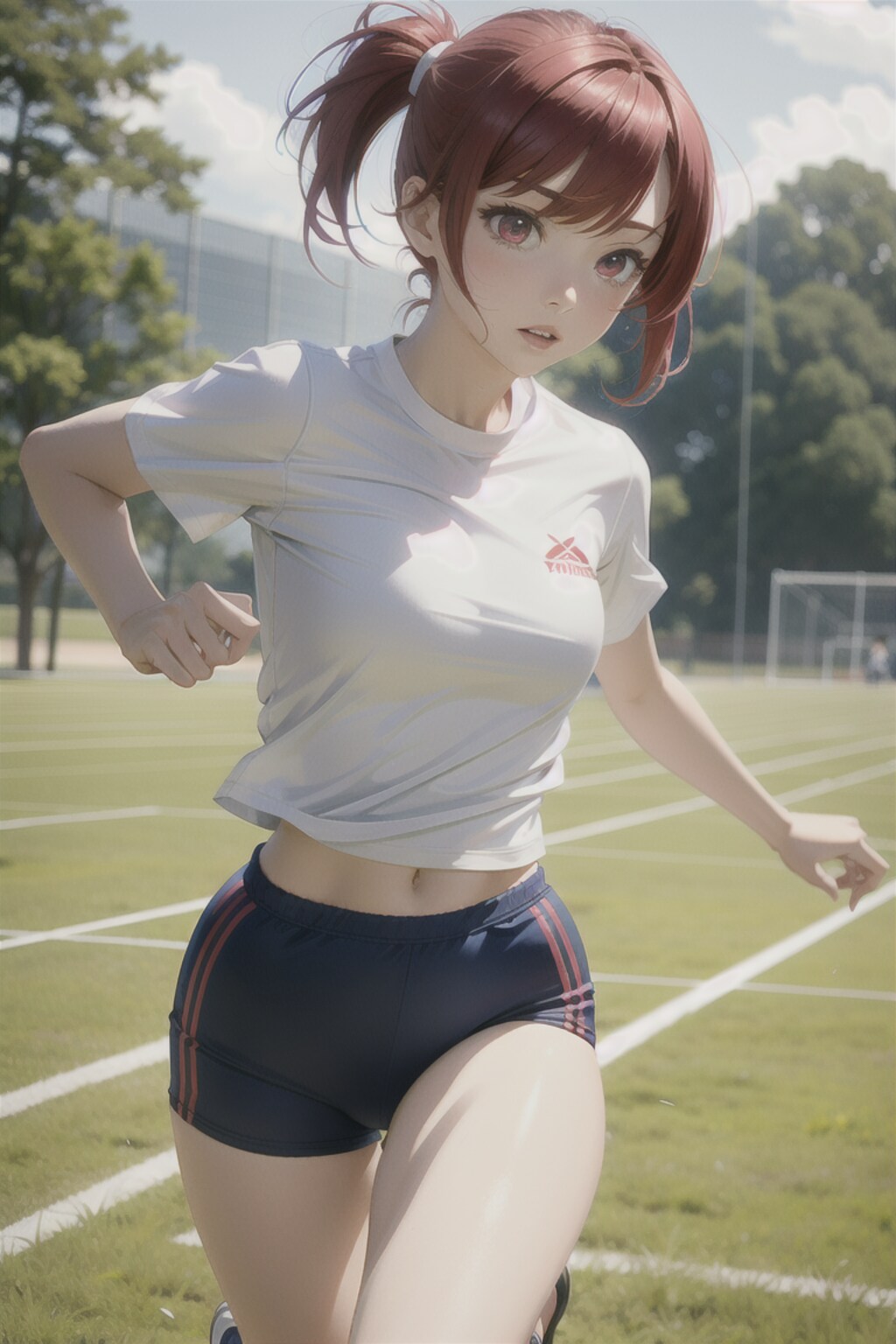 (12作品)ランニング(やる気あり)/running(motivated)