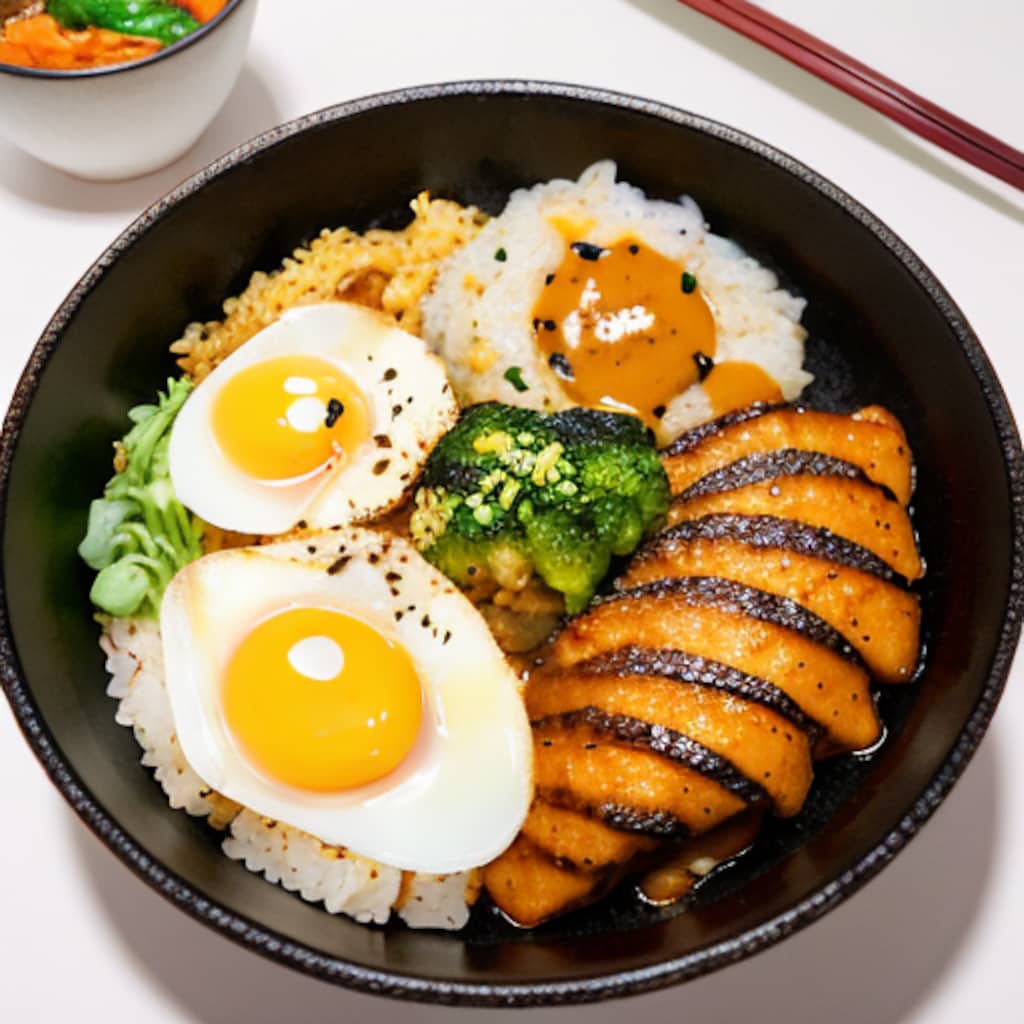 海外の丼