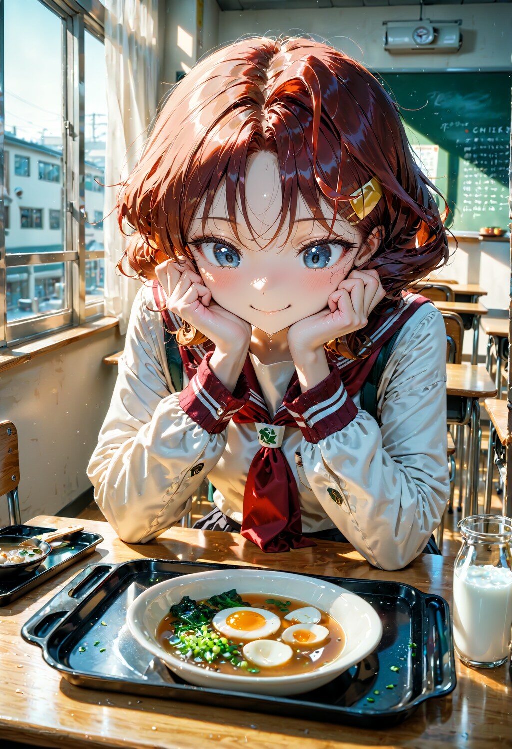 今日は全国学校給食週間最終日